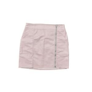Express Pink Pencil Skirt, Size 4, Polyester, Preowned Faux Leather New no tags